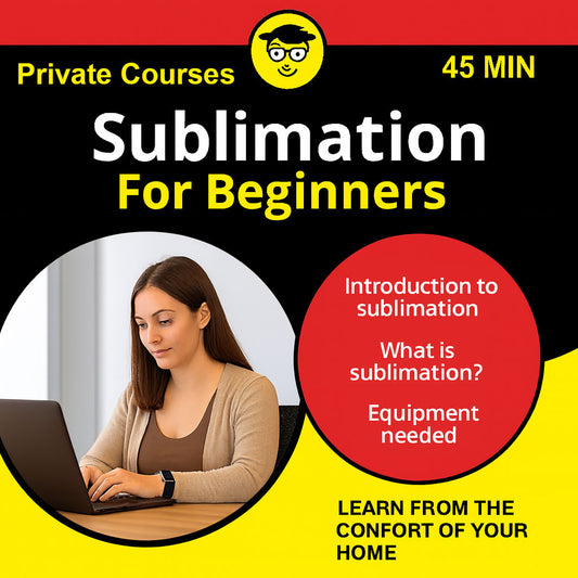 Sublimation for beginners Private Courses